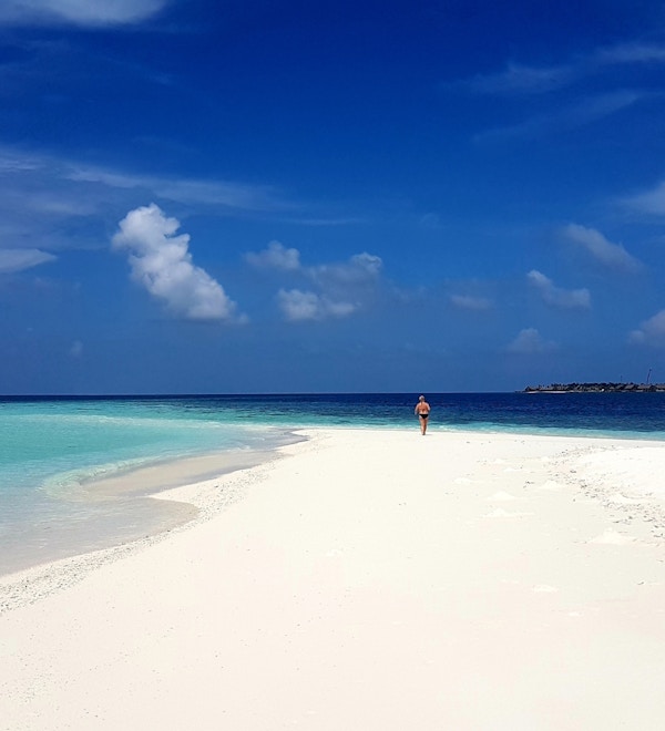 Maldives maafushi white beach