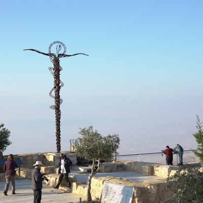 Mount nebo statue jordan