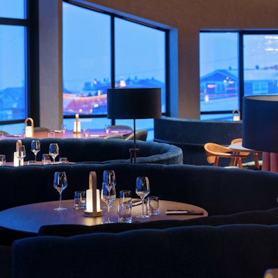 Resturant Nansen på Radisson Blu Polar Hotel Spitsbergen