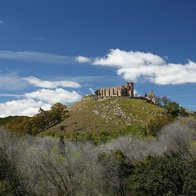 Slottet ovenfor Aracena