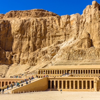 Mortuary Temple of Hatshepsut in Deir el-Bahari - Egypt