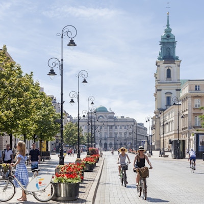 Krakowskie, den mest kjente og mest prestisjefylte gaten i Polens hovedstad