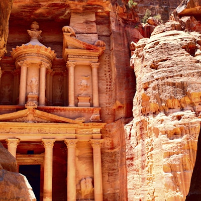 Treasury Temple at Petra (Al Khazneh), Jordan