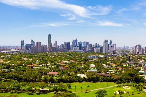 Manilas skyline, Filippinene