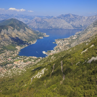 Panoramautsikt over Kotor