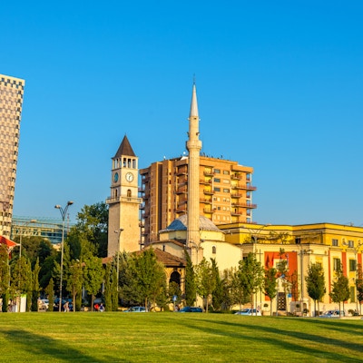Et'Hem Bey-moskeen i Tirana - Albania