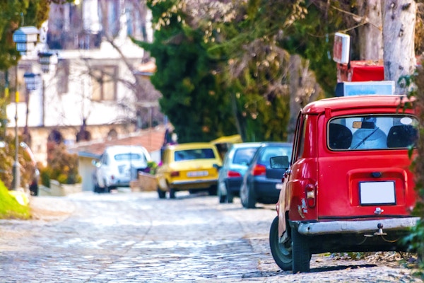 Biler i Ohrids gater