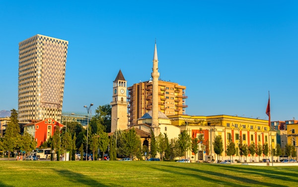 Et'Hem Bey-moskeen i Tirana - Albania
