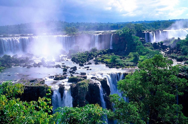 Iguazu-fossefallene kan ta pusten fra noen og enhver.