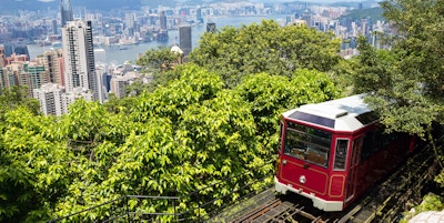 Turist-topptrikk i Hong Kong