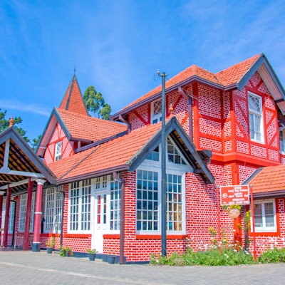 Nuwara Eliya postkontorbygning ble bygget i stil med det gamle britiske bungalowhuset