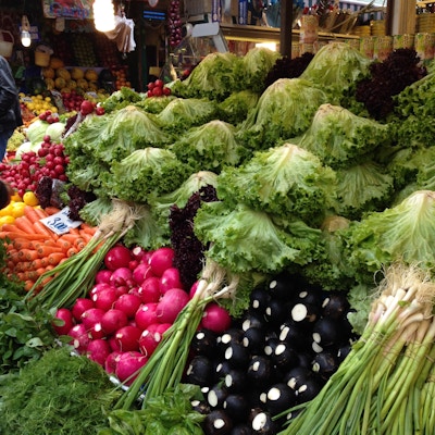 Grønnsaker i mange varianter og farger