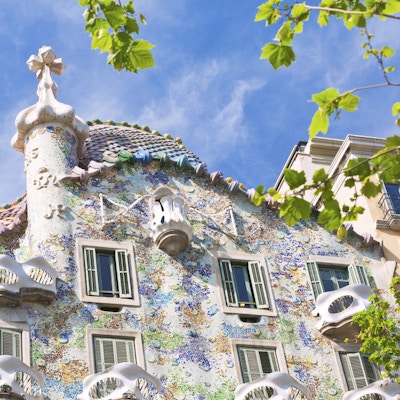 Barcelona. Bygningen ble restaurert av Antoni Gaudi og Josep Maria Jujol, bygget i 1877 og ombygd i årene 1904-1906