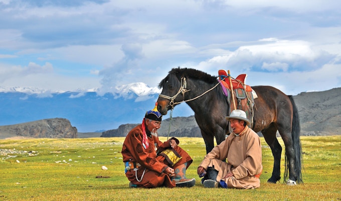 Mongolske nomader.