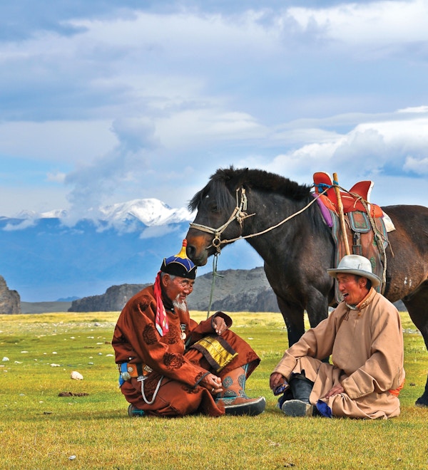 Mongolske nomader.