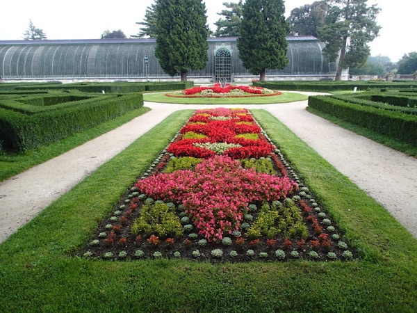 Slottet Lednice - parken omtales som «Europas hage»