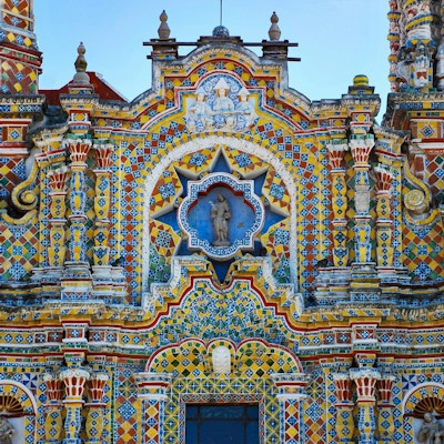 Mexicansk religiøst fasade