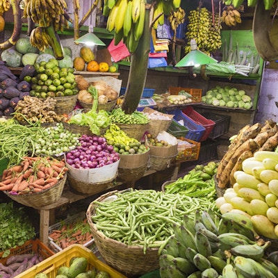 Lokalt marked i Nuwara Eliya, Sri Lanka