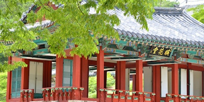 Changdeokgung-palasset i Seoul, Sør-Korea